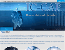 Tablet Screenshot of ic-cap.com
